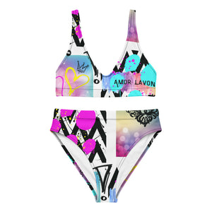 Amor Lavon "Killa" Recycled high-waisted bikini