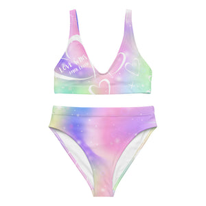 Amor Lavon Love Recycled high-waisted bikini