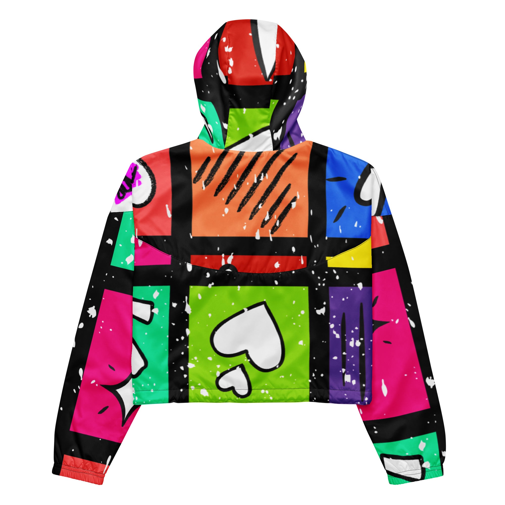 A.L Turn Up Queen Women’s cropped windbreaker