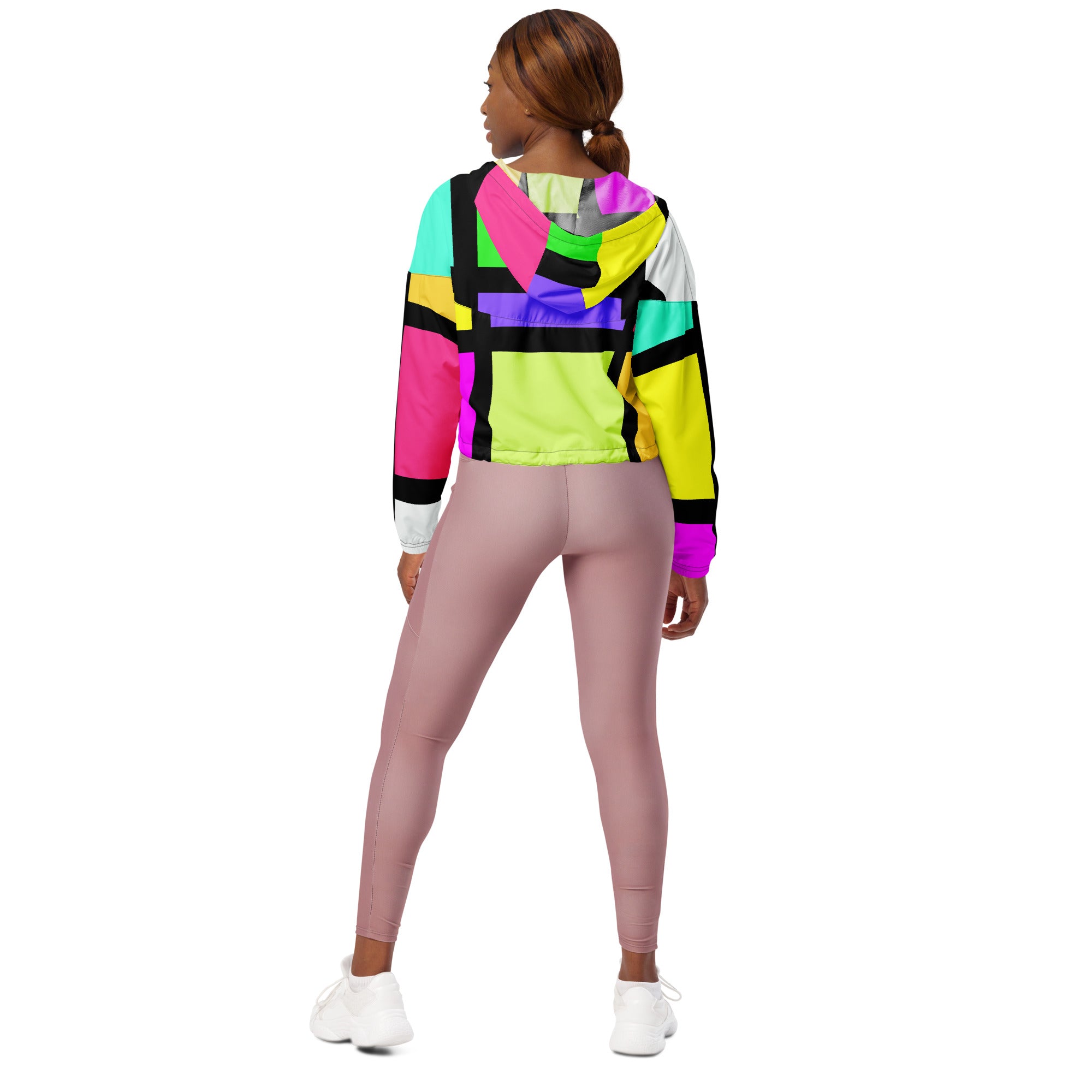 A.L Drippin Women’s cropped windbreaker