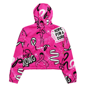 A.L Breast Cancer Awareness Women’s cropped windbreaker