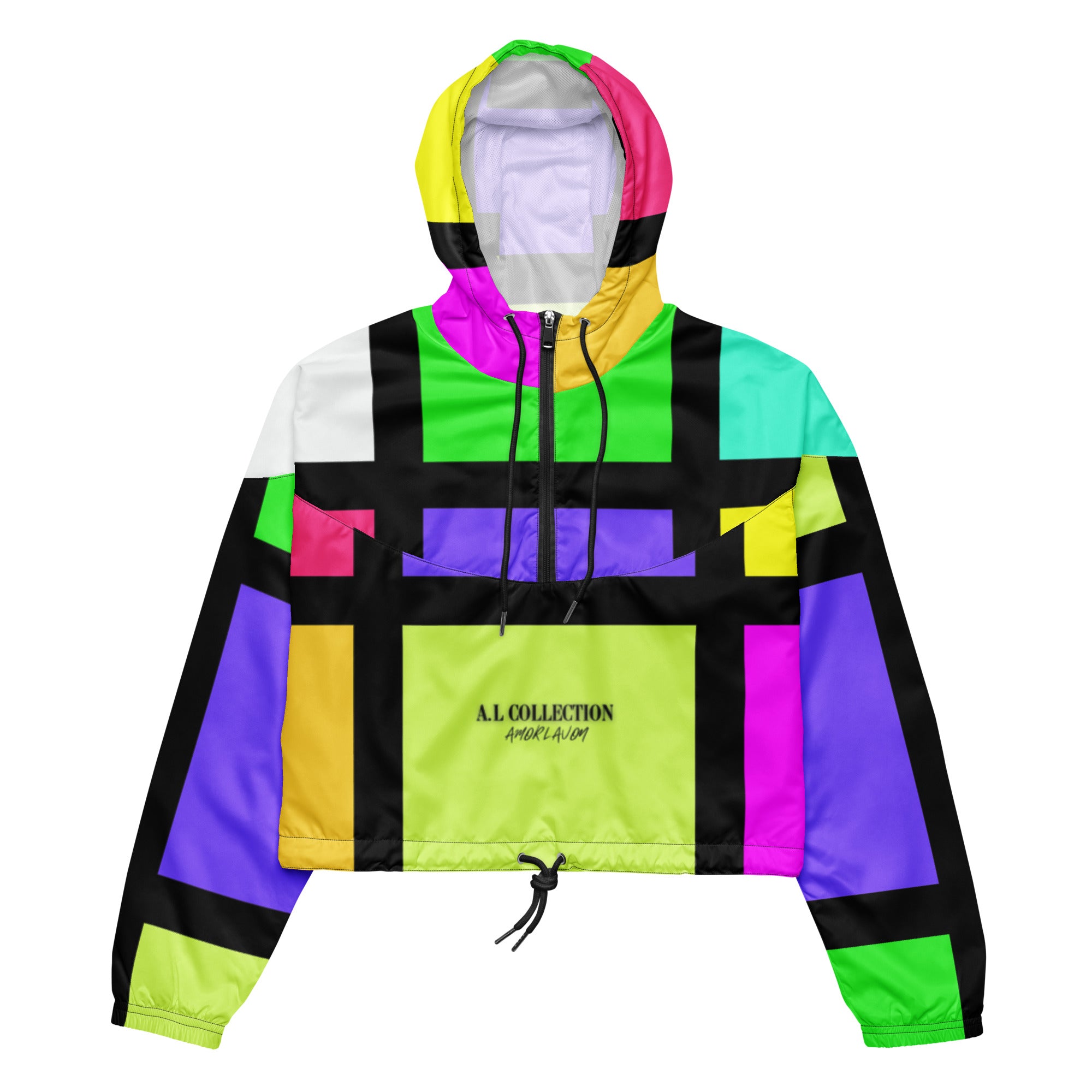 A.L Drippin Women’s cropped windbreaker