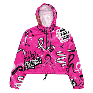 A.L Breast Cancer Awareness Women’s cropped windbreaker