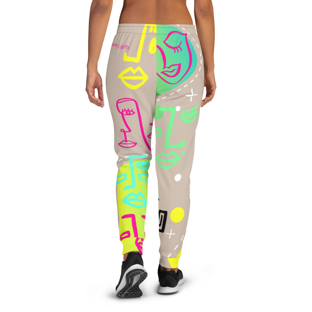 Amor Lavon Neon Lights Women's Joggers