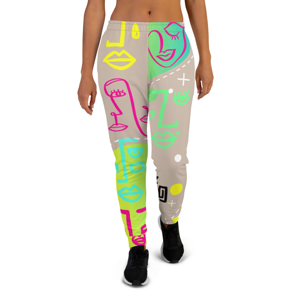 Amor Lavon Neon Lights Women's Joggers