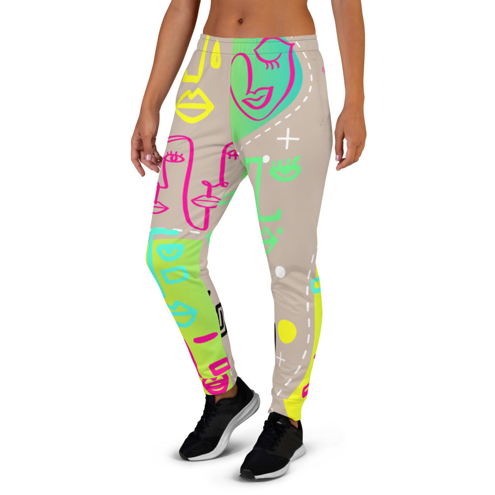 Amor Lavon Neon Lights Women's Joggers