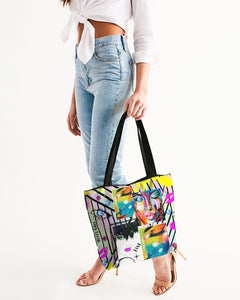 Amor Lavon Sexy As Hell Collection Canvas Zip Tote