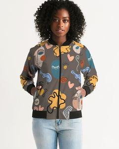 Amor Lavon Free Spirit Collection Women's Bomber Jacket