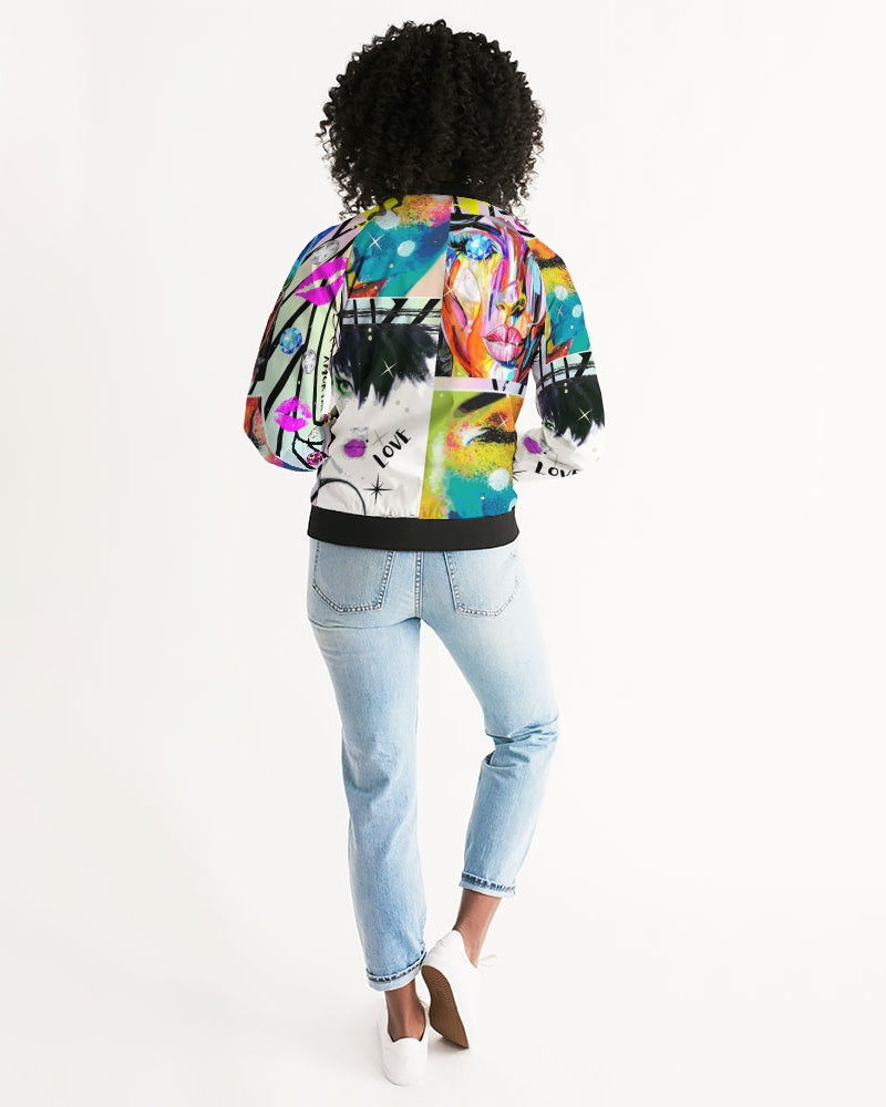 Amor Lavon Sexy As Hell Collection Women's Bomber Jacket