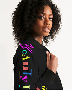 A.L Collection Beauty Is Love Women's Bomber Jacket