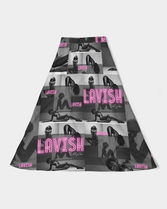 Amor Lavon "Lavish" Women's A-Line Midi Skirt