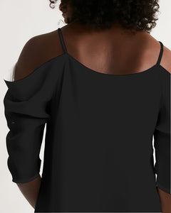 Women's Open Shoulder A-Line Dress