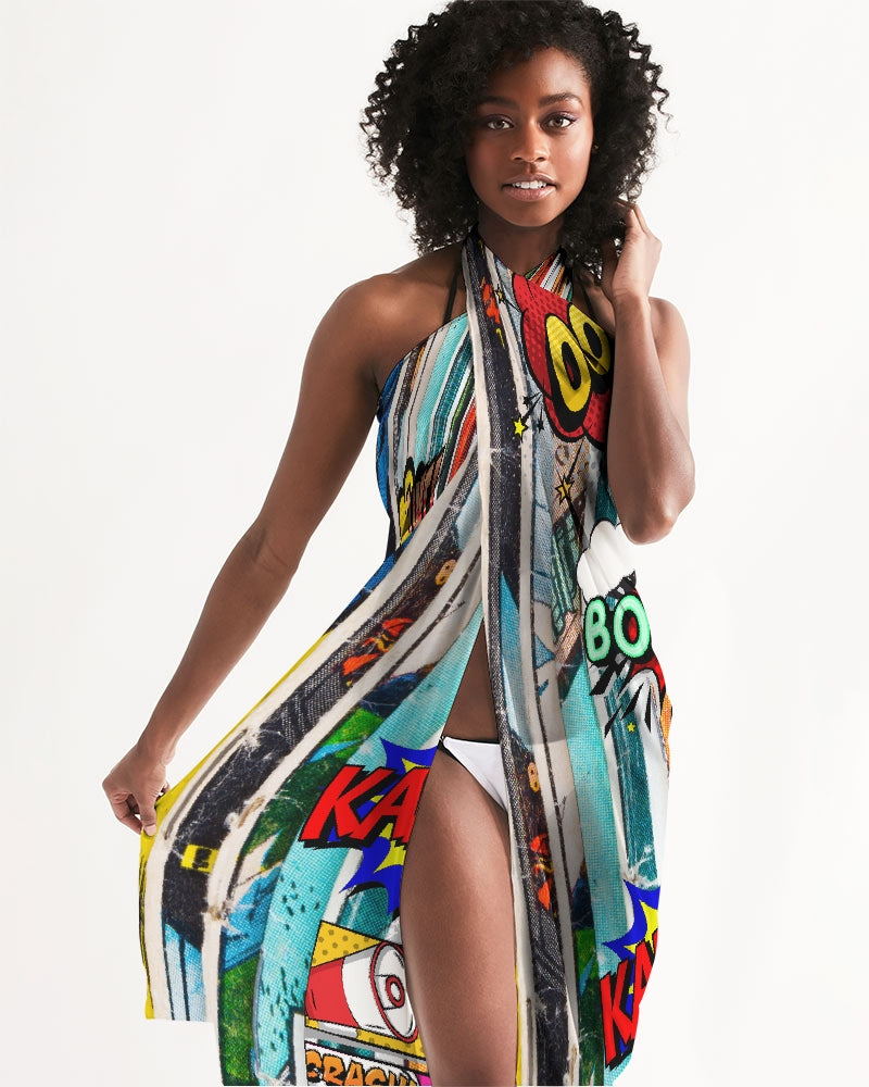 Amor Lavon Here Comes The Boom Pow Collection Swim Cover Up