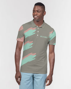 #FLYVIBEZ REAL LOVE NO RULEZ Collection Men's Slim Fit Short Sleeve Polo