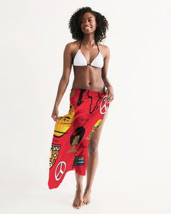 Amor Lavon Black Love Is Power Collection Swim Cover Up