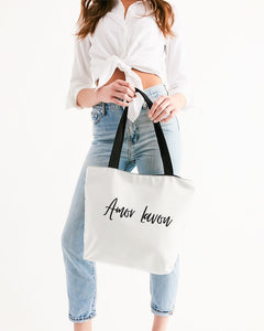 Canvas Zip Tote