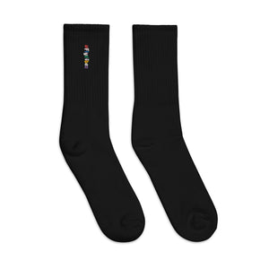 FlyVibez City Lifestyle Embroidered socks