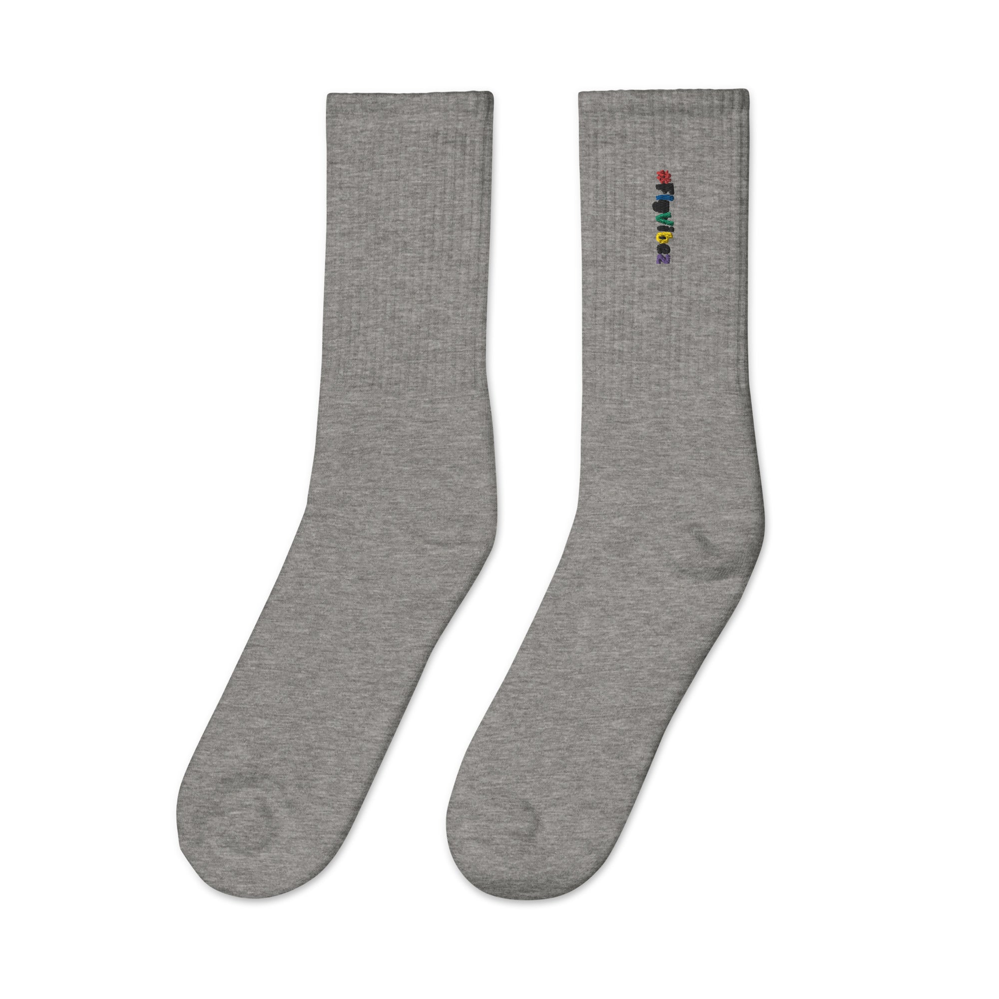 FlyVibez City Lifestyle Embroidered socks