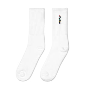 FlyVibez City Lifestyle Embroidered socks