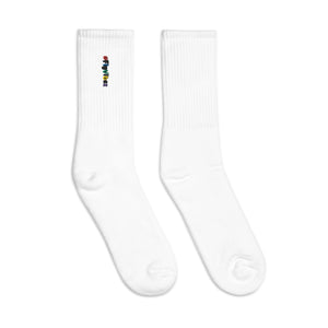 FlyVibez City Lifestyle Embroidered socks