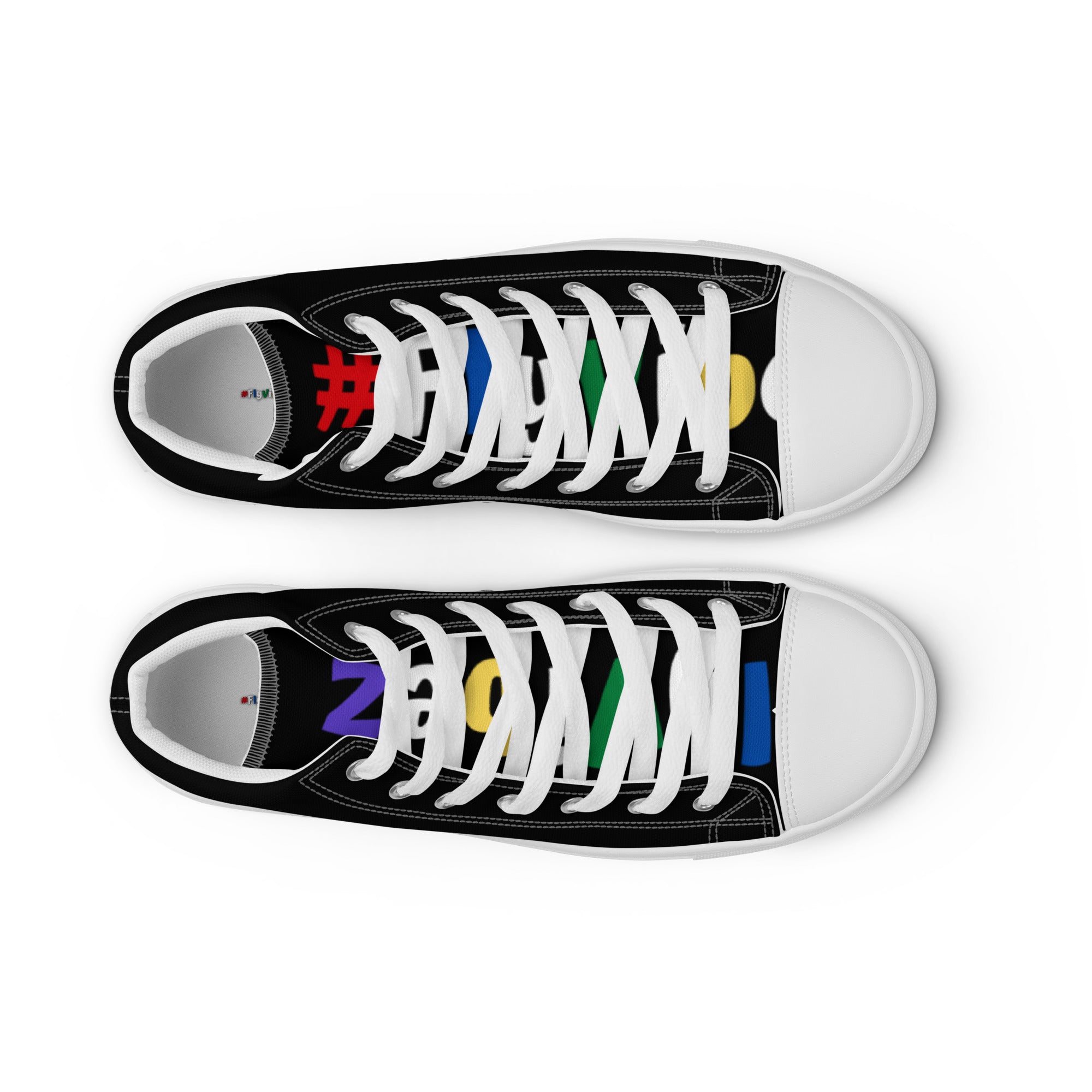 FlyVibez City Lifestyle Men’s high top canvas shoes