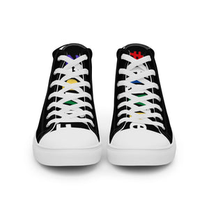 FlyVibez City Lifestyle Men’s high top canvas shoes