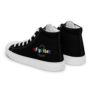 FlyVibez City Lifestyle Men’s high top canvas shoes