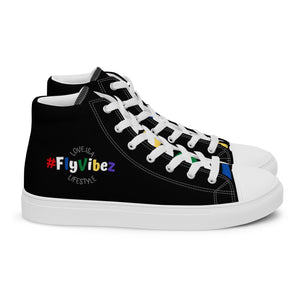 FlyVibez City Lifestyle Men’s high top canvas shoes