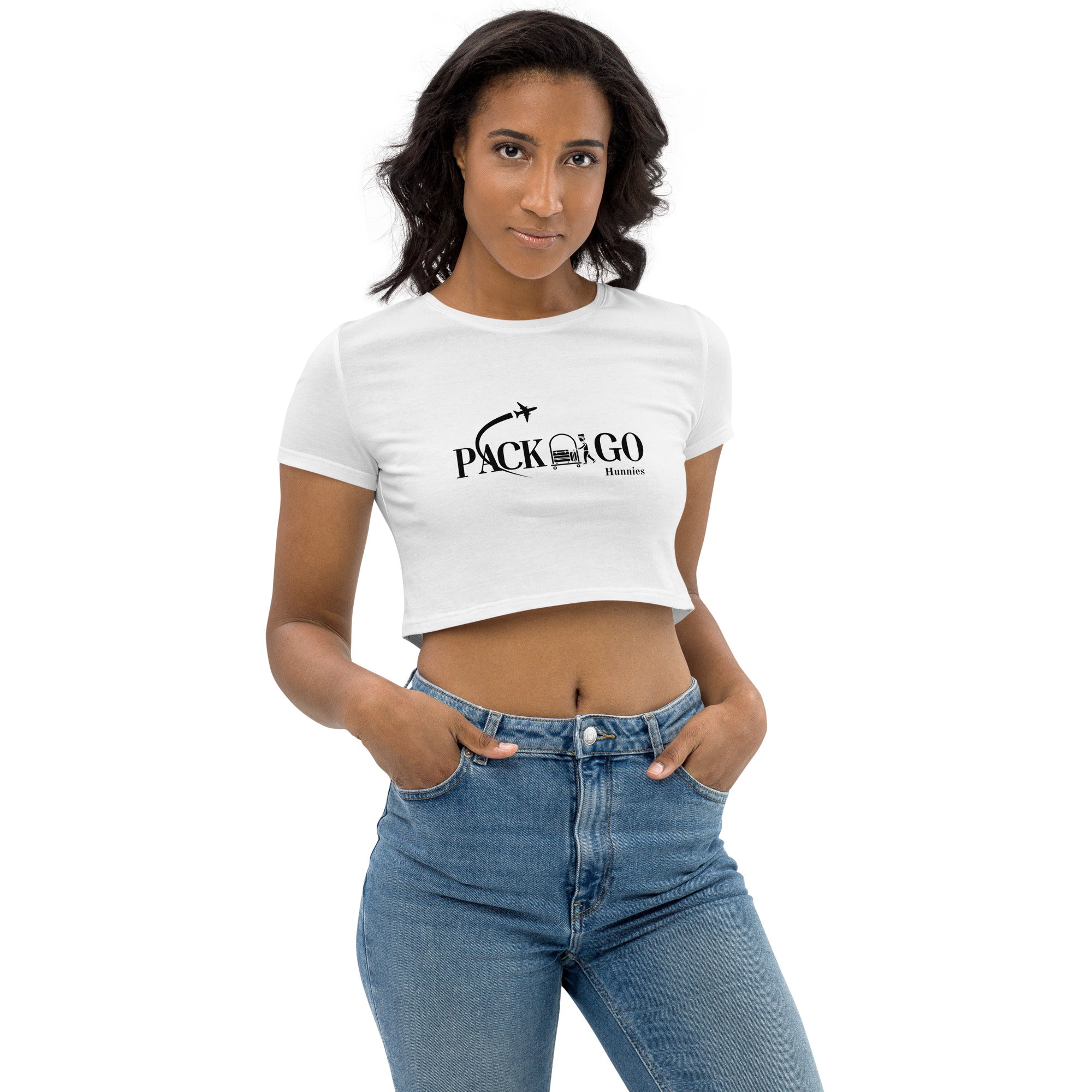 Pack N Go Hunnies Organic Crop Top