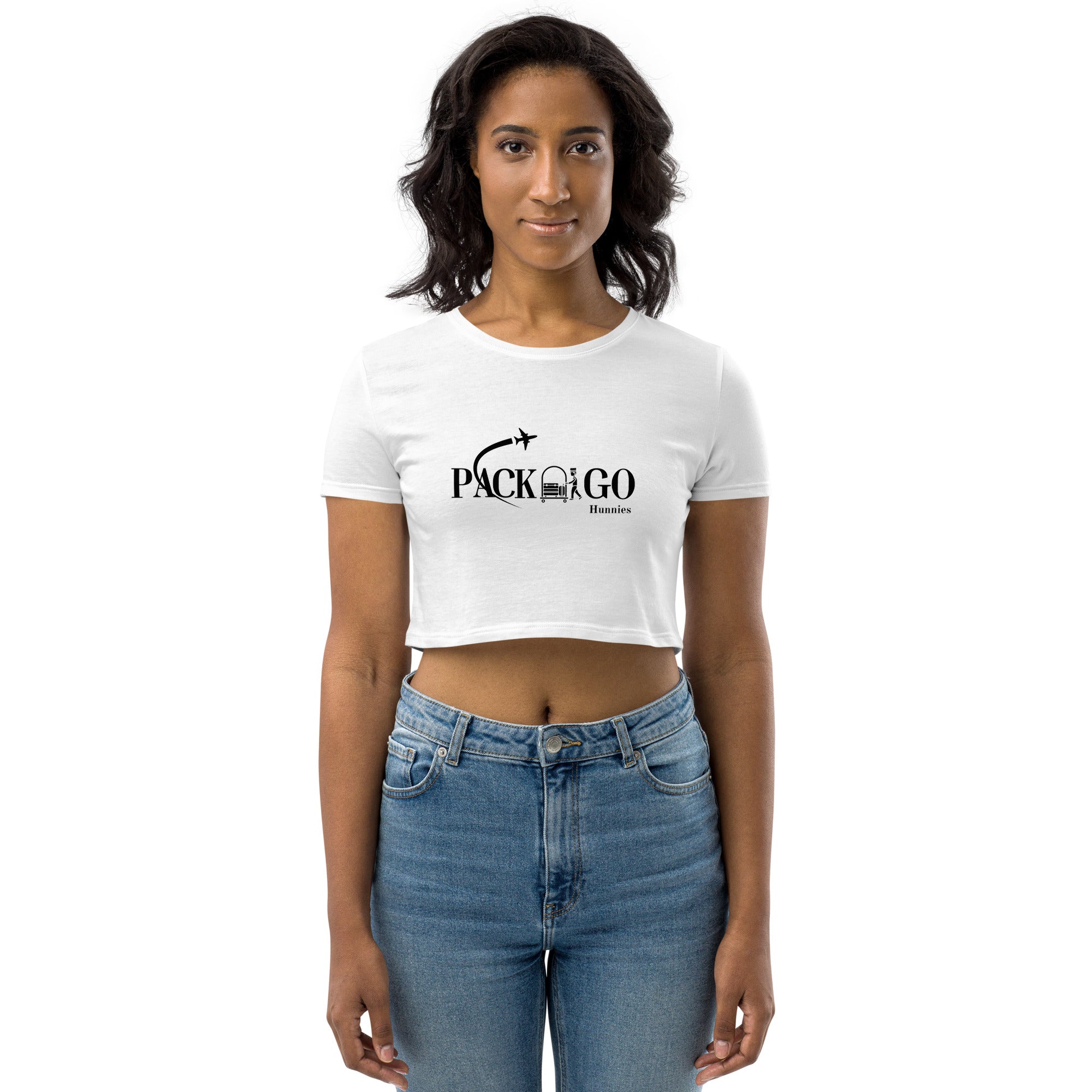 Pack N Go Hunnies Organic Crop Top