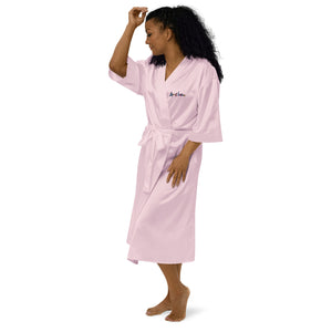 A.L Satin robe