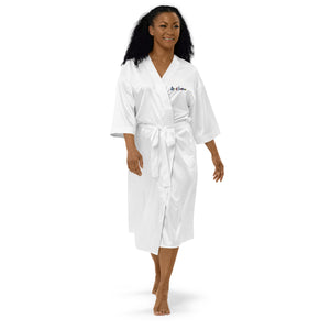 A.L Satin robe