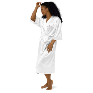 A.L Satin robe