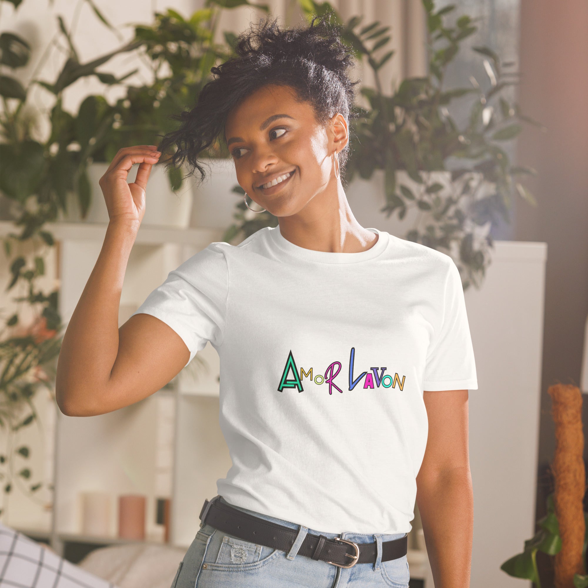 Amor Lavon Signature Short-Sleeve Unisex T-Shirt