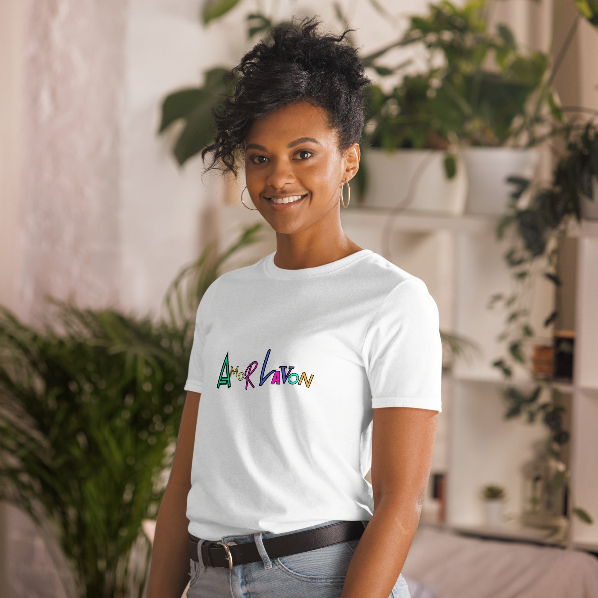 Amor Lavon Signature Short-Sleeve Unisex T-Shirt